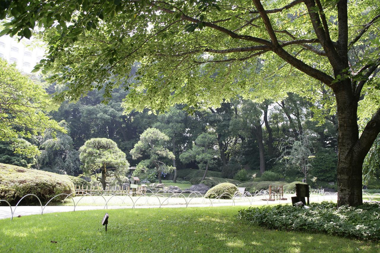 Grand Prince Hotel Shin Takanawa Präfektur Tokio Exterior foto The park